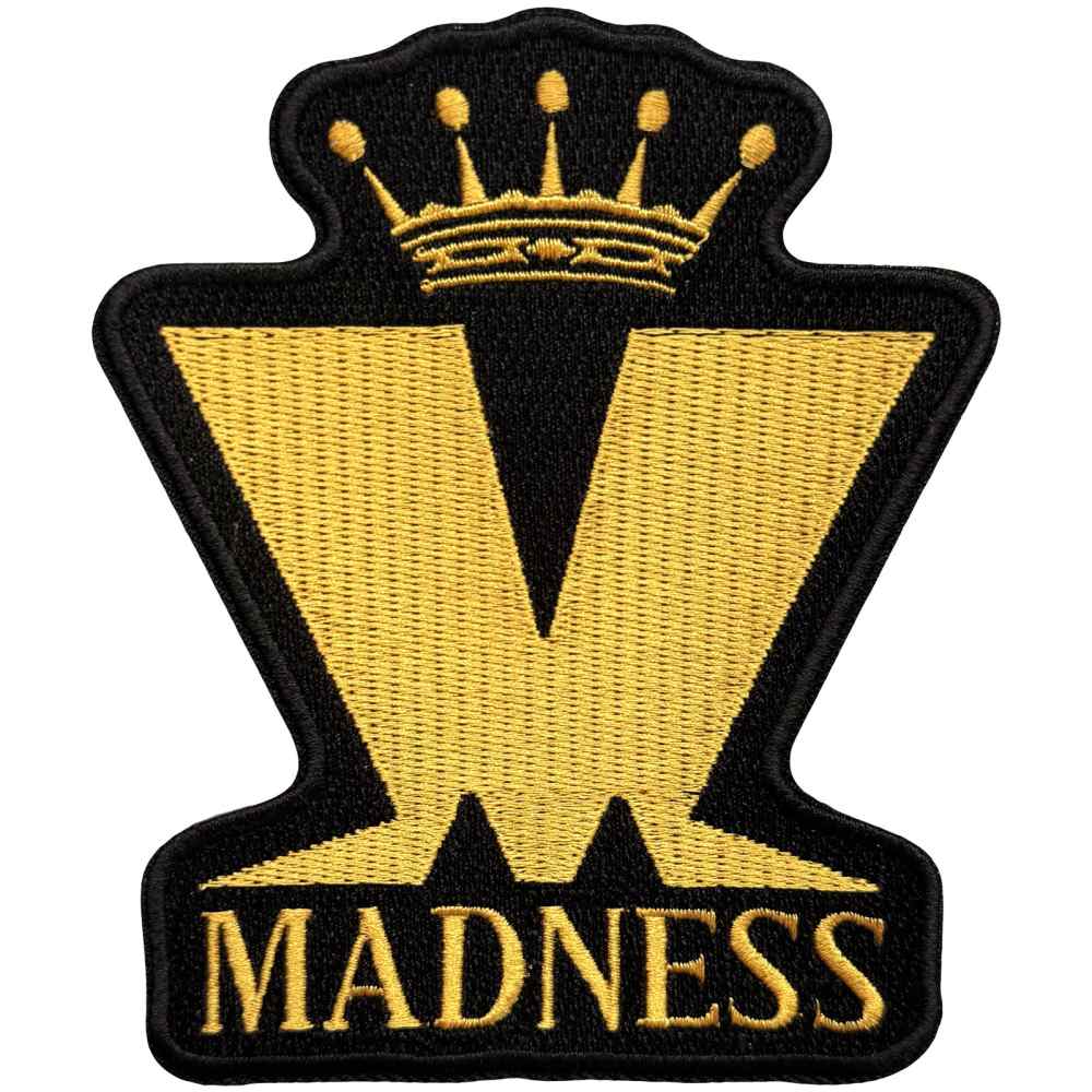 Madness - Crown & M Patch - Schwarz/Gelb